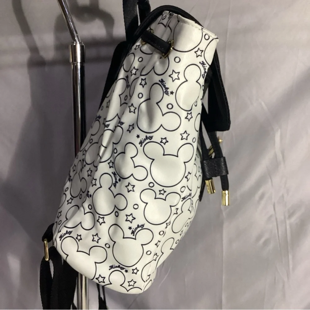 Stoney Clover Lane x Disney Mickey Mouse Head Mini Flap Backpack Bag